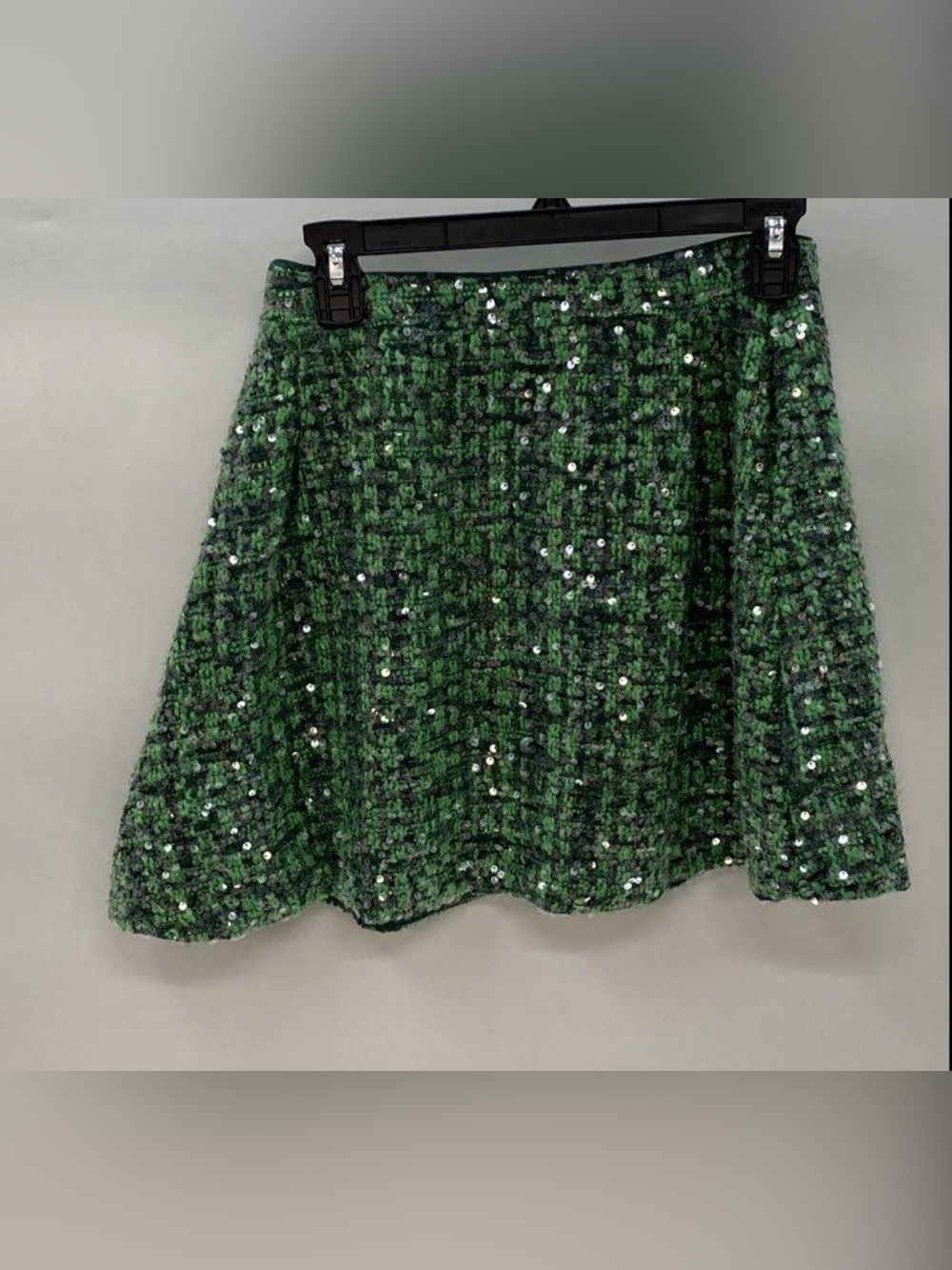 Maeve Emerald Green Sequin Tweed Set - Picture 6 of 8